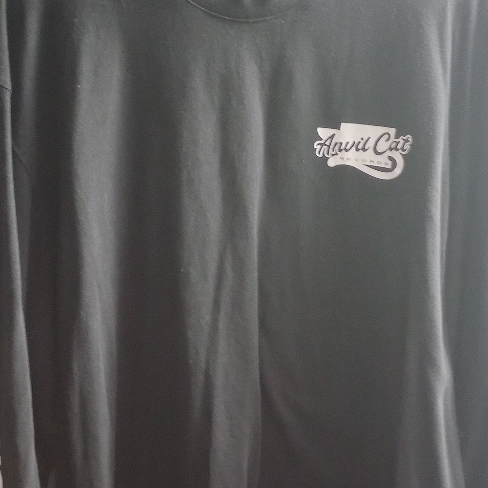 Lovejoy Anvil Cat Black Long Sleeve Tee